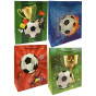 náhled Dárková taška 22x31cm Fotbal