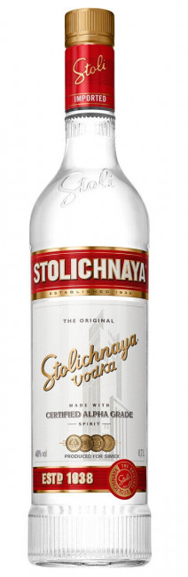 detail Vodka Stoličnaya 0,5L
