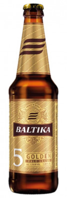 Pivo Baltika N5 Gold 0,47L Alk. 5,3%
