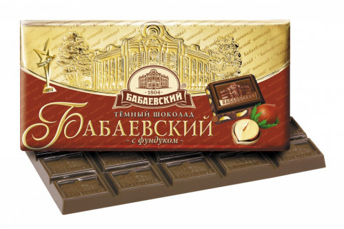 Čokoláda Babaevský s lesní ořišky 100g