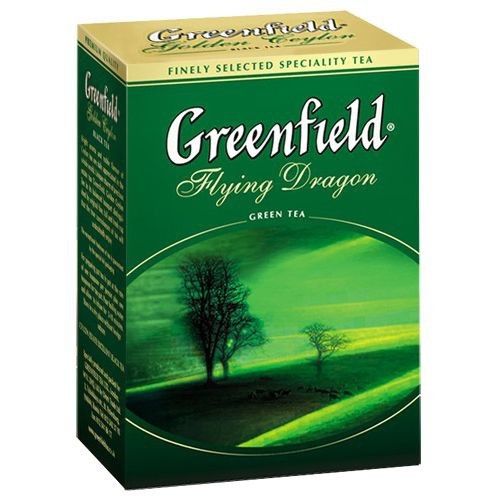 detail Sypaný zelený čaj Flying Dragon 100g Greenfield