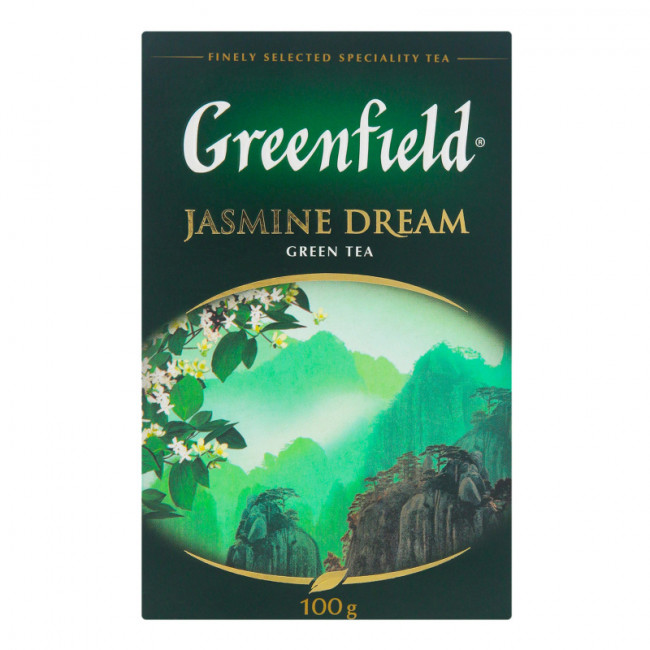 detail Sypaný zelený čaj Jasmine Dream 100g Greenfield