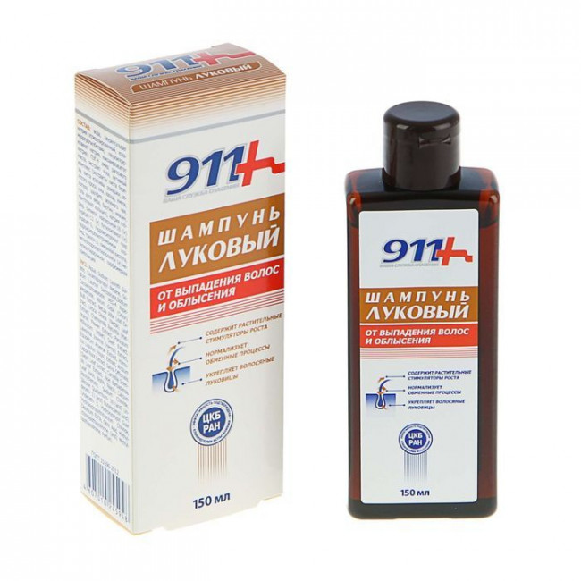 detail Cibulový šampon proti vypadávání vlasů 150ml 911