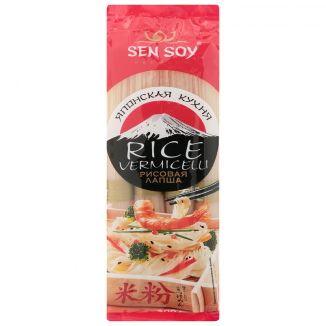 detail Rýžové těstoviny Sen Soy 300g