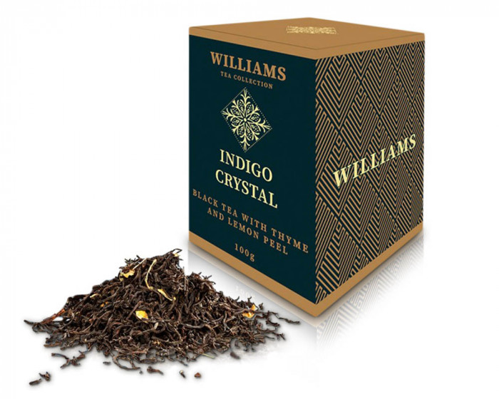 detail Černý čaj s tymiánem Williams 100g Indigo Crystal