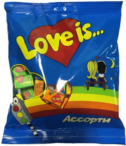 Žvýkačka Assorti Love is...210g