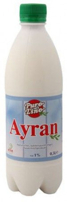 Ayran TAN perlivý 0,5L osvěžující slaný nápoj