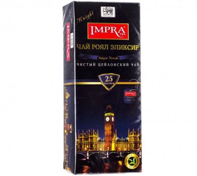 Černý čaj Impra Royal Elexir 25*2g
