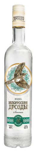 Vodka Flax 40% 0,5L Belarusian Blackbirds