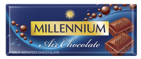 detail Mléčná čokoláda 90g Millennium