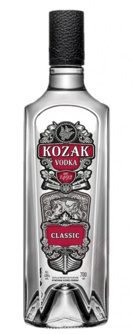 detail Vodka KOZAK classic 0,7L 40% Alk.