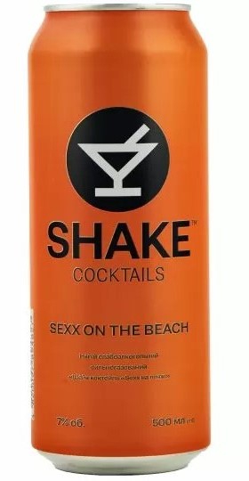detail Cocktails Sex on the beach 0,5L SHAKE