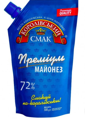 Majonéza Premium 72% 300g Korolivsky Smak