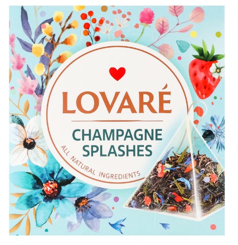 Čaj Champagne Splashes 15*1,5g Lovaré 