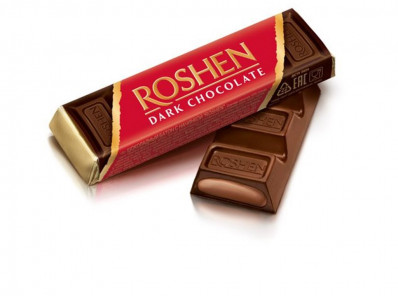 Hořká čokoláda s kakao Roshen 43g
