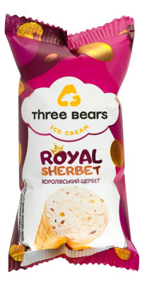 Zmrzlina Royal šerbet 75g Tři Medvědi