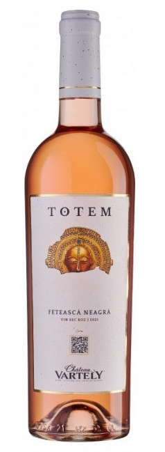 detail Suché růžové víno Totem Feteasca Neagra 0,75L
