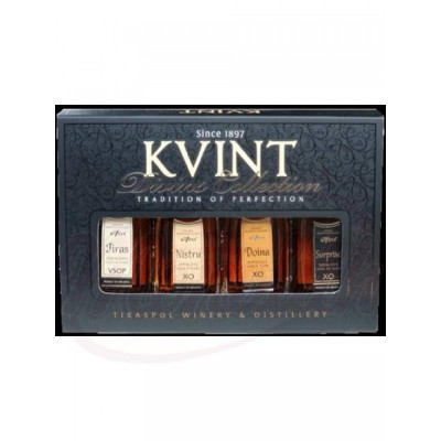 Kolekce brandy Kvint 6-10 y.o. 4x0,05L