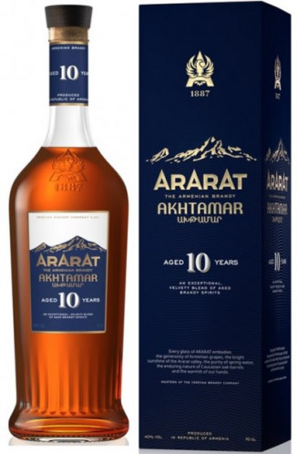 Brandy Ararat 10 let 0,7L 40% AKHTAMAR