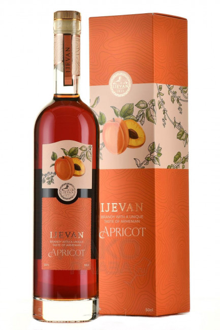 detail Apricot brandy 0,5L IJEVAN 7 y.o. 30% Alk.