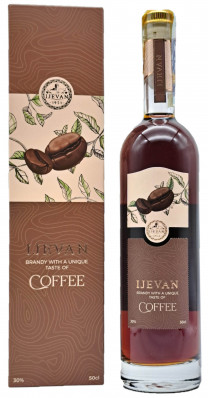 Arménské brandy 0,5L s kávou IJEVAN 7 y.o. 30% Alk.