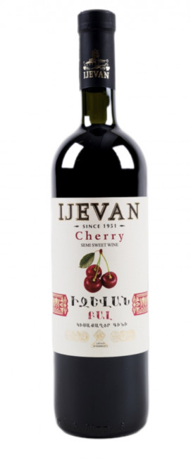 detail Víno Cherry Semi-sweet Ijevan 0,75L