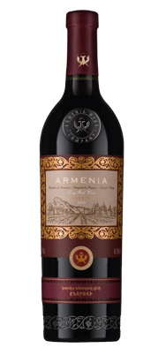 detail Suché červené víno Armenia 0,75L