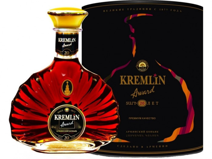 detail Arménské brandy Kremlin 20 y.o. 0,5L 40%Alk.