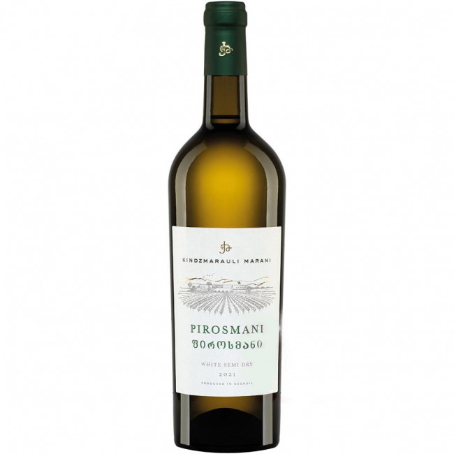 detail Bílé polosuché víno 0,75L Pirosmani KM