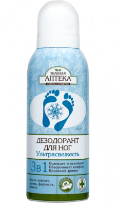 Deodorant sprej na nohy 150ml Zelenaya Apteka