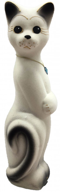 detail Pokladnička Bílá kočka 39*13cm