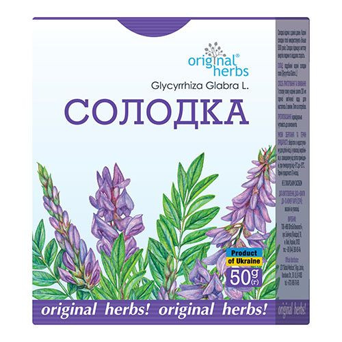 Bylinný čaj Koren' solodki 50g Original Herbs