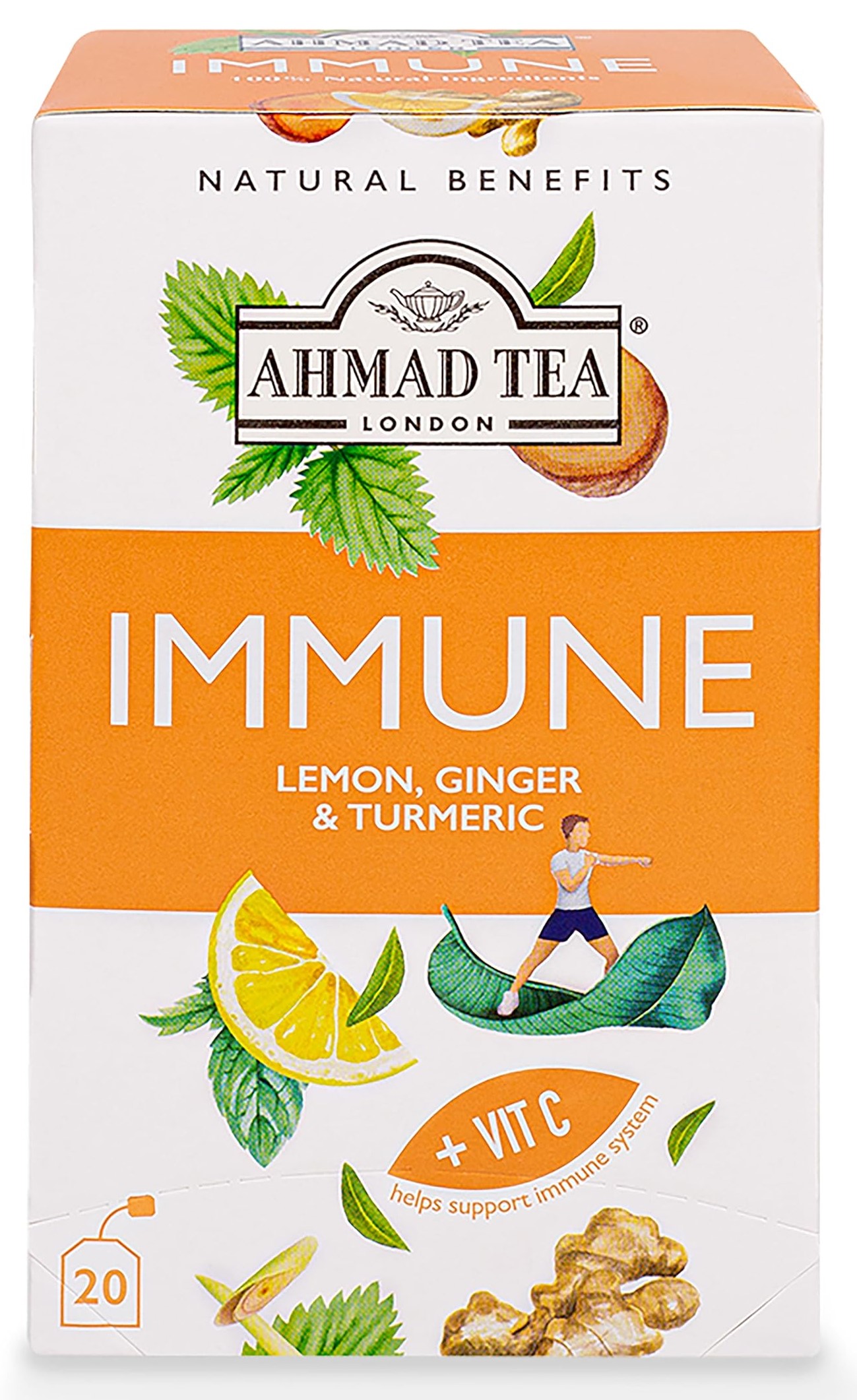 Bylinný čaj IMMUNE 20*1,5 30g Ahmad Tea