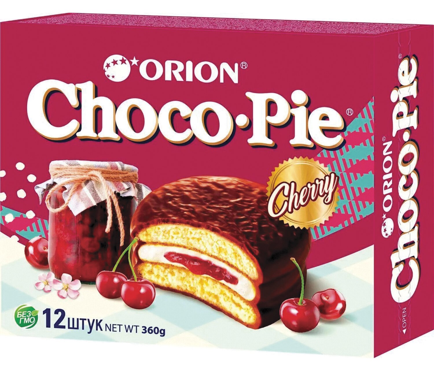 Choco Pie Višně 12*30g Orion