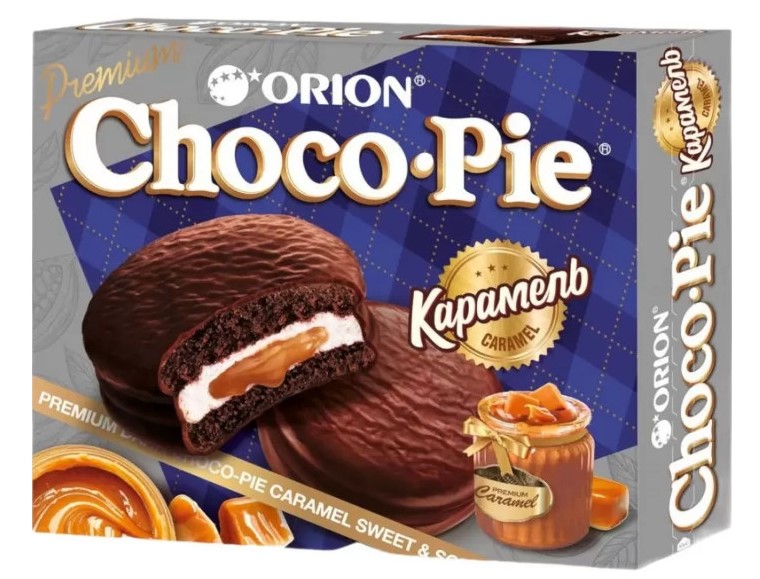 Choco Pie Karamel 12*30g Orion