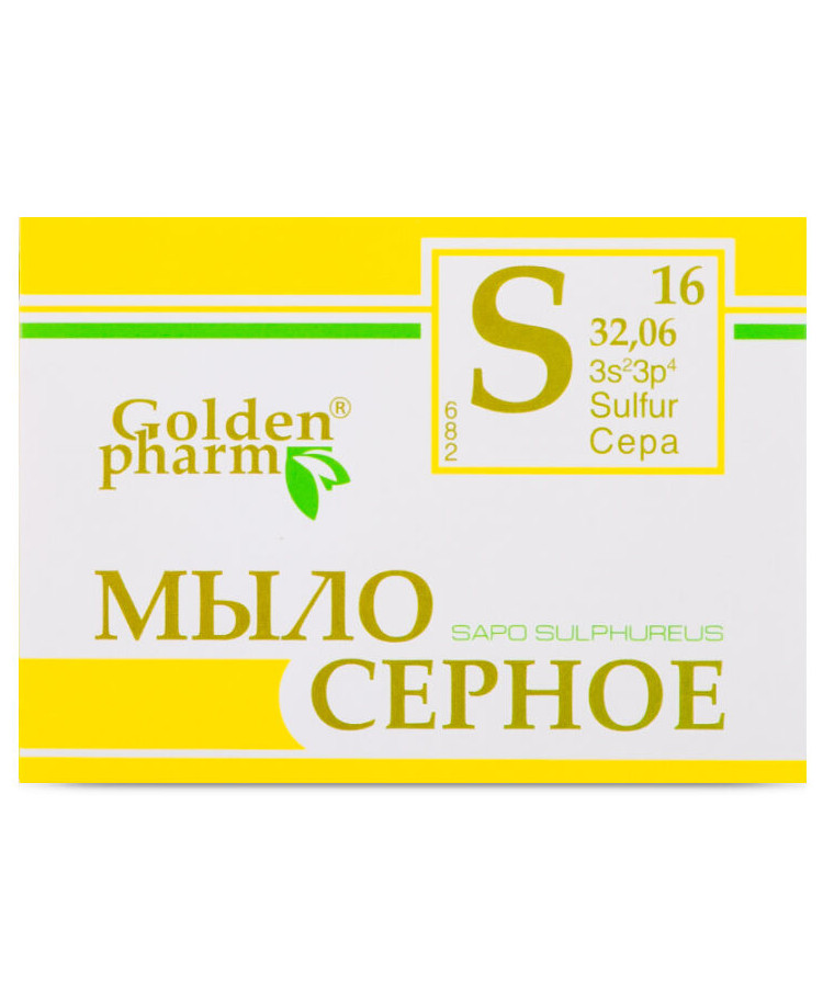 Sulphurove mydlo 70 g Golden Pharm