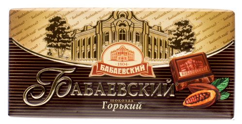 Hořká čokoláda Babaevsky 100g