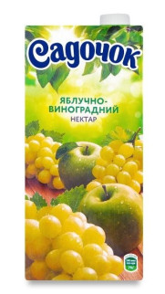 detail Сок яблочно-виноградный 0,95л Садочок
