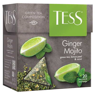Чай черный Tess Ginger Mojito 20*1.8г