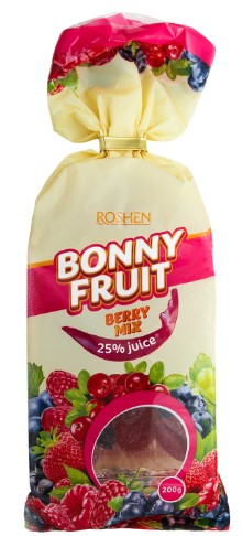 Конфеты Bonny Fruit Berry микс 200г Roshen