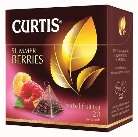 detail Чай фруктовый Summer Berries 20*1,7г Curtis
