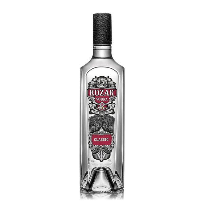 detail Vodka Kozak 0,5L 40%