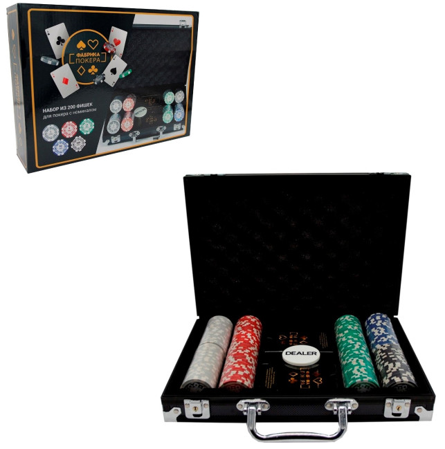 detail Настольная игра «Покер. 200 фишек» (с 14 лет)