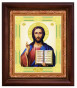 предварительный просмотр Икона деревянная со стеклом 15х18см Спаситель