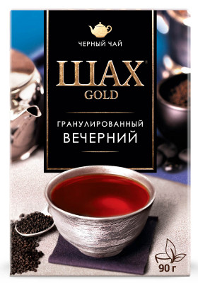 Černý čaj Šach Gold 230g