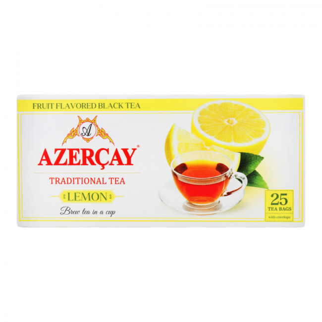 detail Чай со вкусом лимона 25*1,8г Азерчай