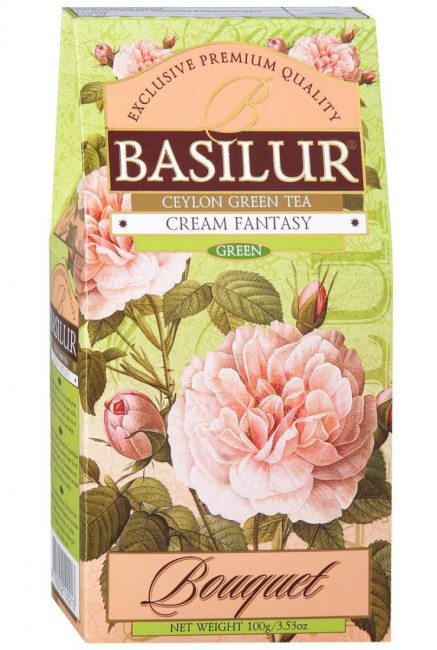 detail Зеленый чай Cream Fantasy 100г Basilur