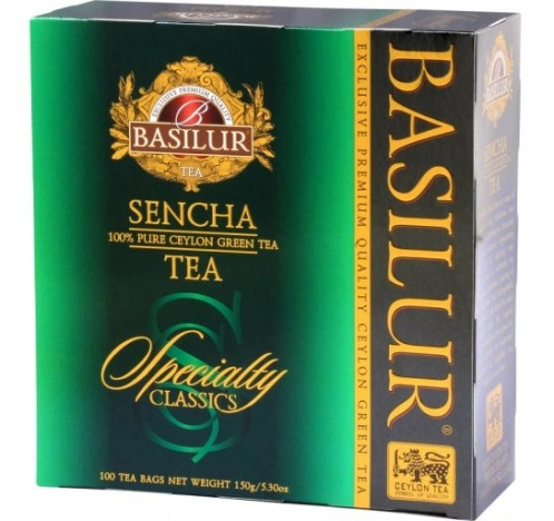 Чай зеленый Sencha 100*2г Basilur