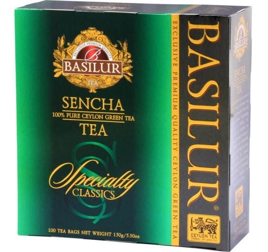 detail Чай зеленый Sencha 100*2г Basilur