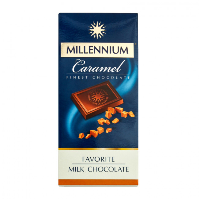 detail Молочный шоколад Карамель 100г Millennium
